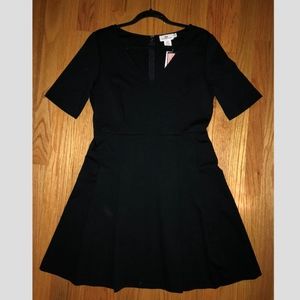 NWT! Vineyard Vines Black Fit 'N' Flare Dress